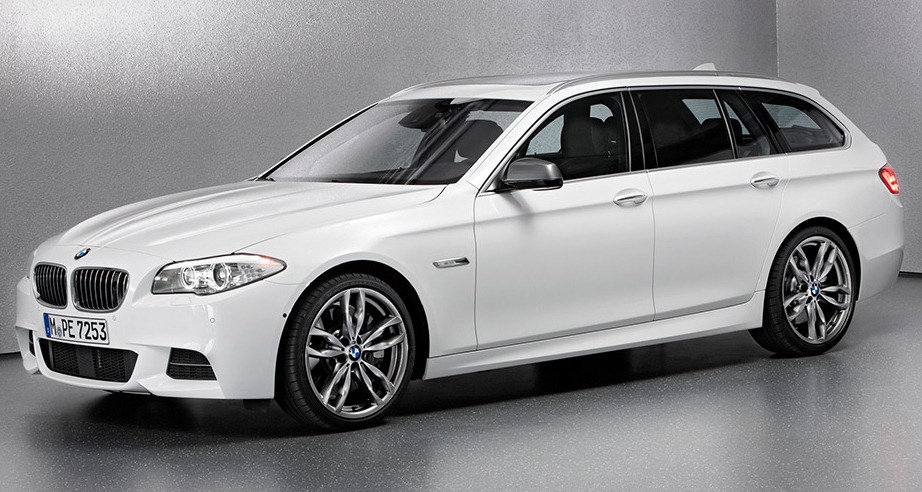 Белый BMW